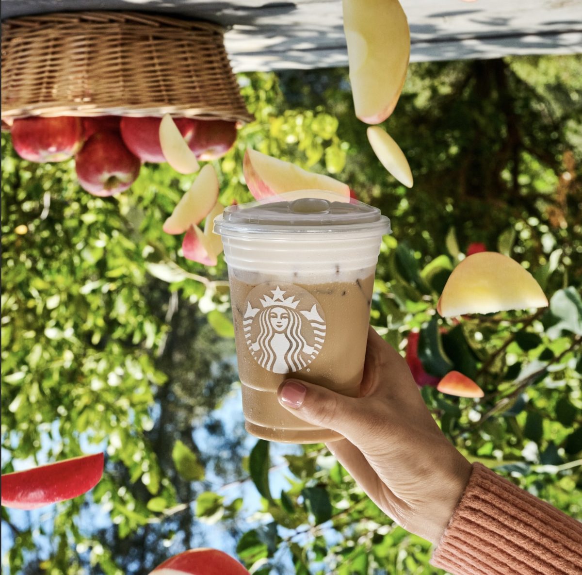 Starbucks’s new Iced Apple Crisp Nondairy Cream Chai.